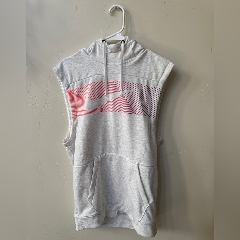 Nike Gray Sleeveless Hoodie